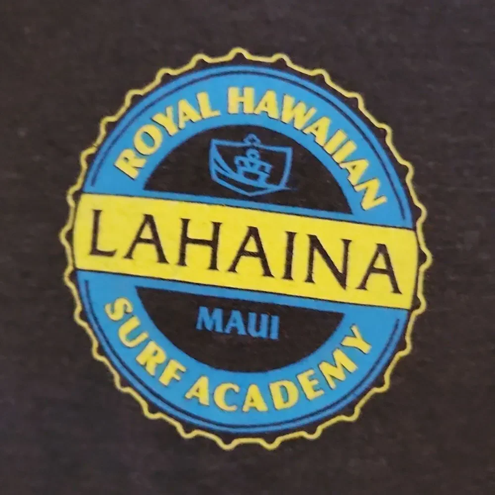 Royal Hawaiian Surf Academy Lahaina Maui T-shirt M